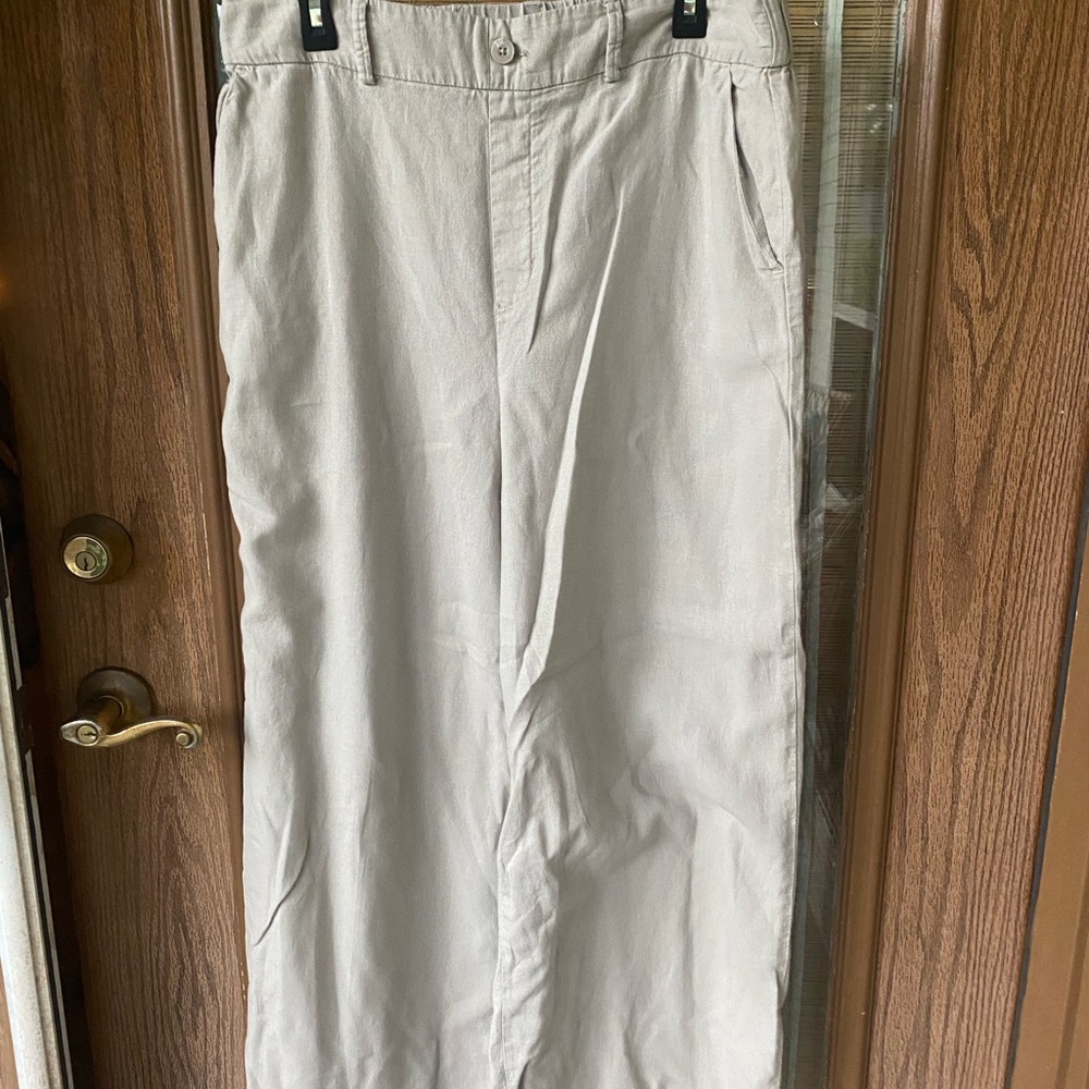 Sincerely Jules Cream Wide-Leg Pants